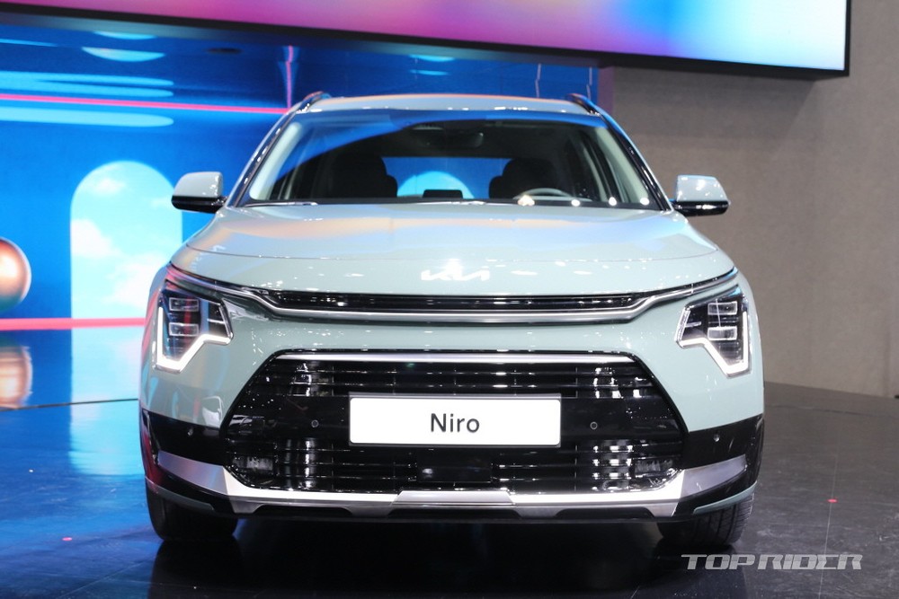 Thiết kế đầu xe của Kia Niro Hybrid 2022
