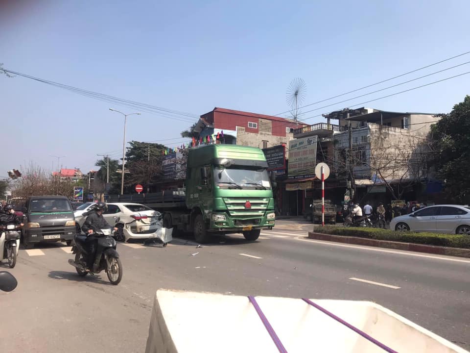 Hiện trường vụ tai nạn