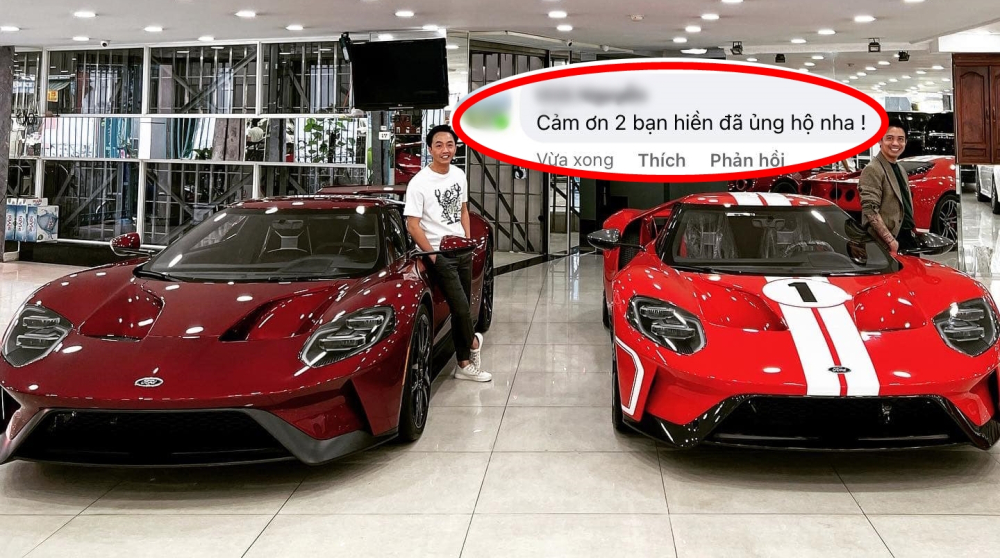 &Ocirc;ng chủ showroom si&ecirc;u xe l&ecirc;n tiếng về tin đồn Cường Đ&ocirc;-la v&agrave; Minh Nhựa c&ugrave;ng chốt 1 cặp si&ecirc;u xe Ford GT