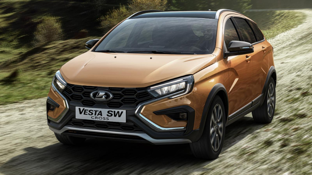 Thiết kế đầu xe của Lada Vesta SW Cross 2022 Thiết kế đầu xe của Lada Vesta SW Cross 2022