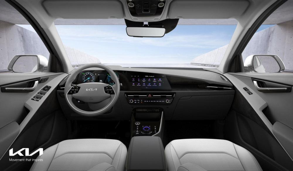 Nội thất theo phong cách tối giản của Kia Niro EV 2022