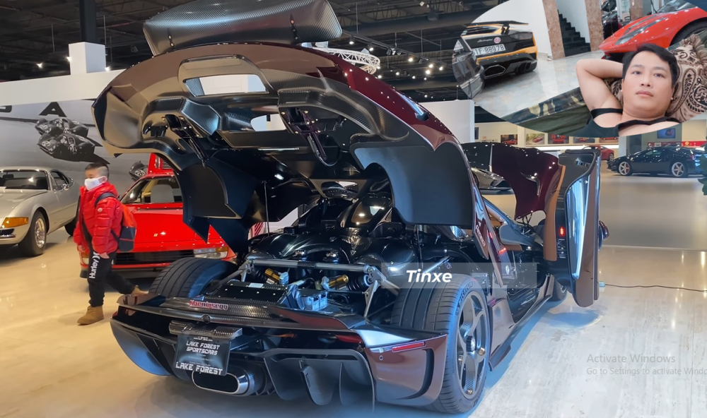 Quá trình mua xe Koenigsegg Regera này diễn ra qua trực tuyến