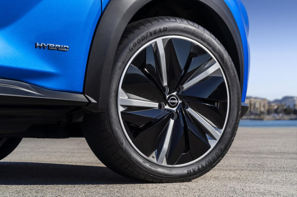 Vành 19 inch giống Nissan Ariya của Nissan Juke Hybrid 2022