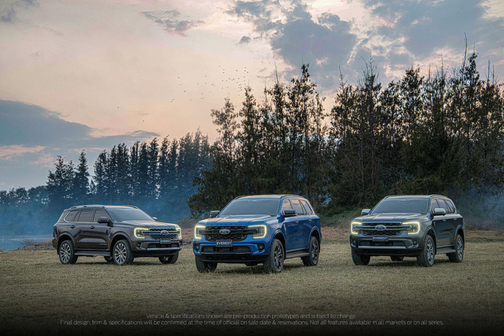 Ford Everest thế hệ mới ch&iacute;nh thức ra mắt to&agrave;n cầu.