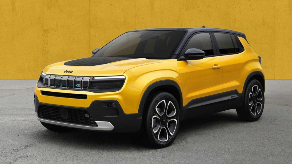 Ph&iacute;a trước của mẫu Jeep EV 2023