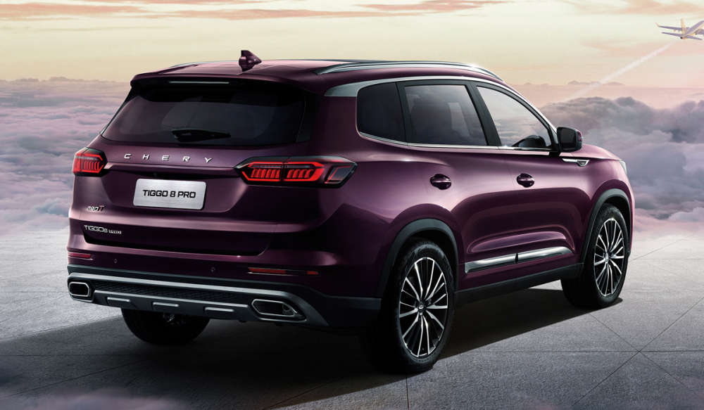 Chery Tiggo 8 Pro thuộc phân khúc SUV cỡ C