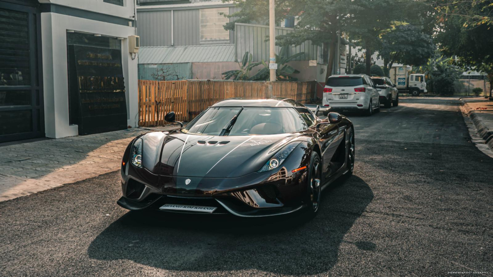 Cận cảnh nhan sắc xe Koenigsegg Regera của Hoàng Kim Khánh