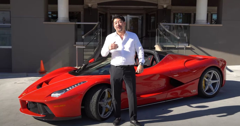 Sau 5 năm d&iacute;nh v&agrave;o ồn &agrave;o với Ferrari, cuối c&ugrave;ng đại gia gốc Hoa n&agrave;y cũng đ&atilde; sở hữu LaFerrari Aperta
