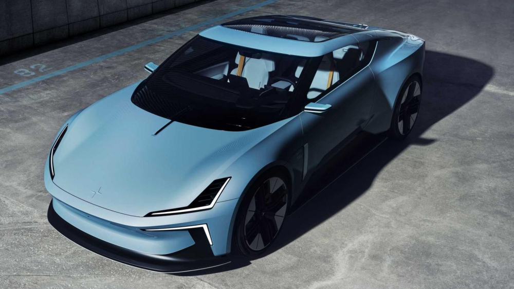 Phía trước của Polestar O2 Phía trước của Polestar O2