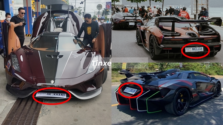 Bộ 3 siêu xe megacar, hypercar và supercar mang biển cá nhân hóa từ Campuchia của đại gia Việt Bộ 3 siêu xe megacar, hypercar và supercar mang biển cá nhân hóa từ Campuchia của đại gia Việt