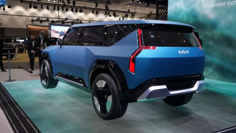 Thiết kế đằng sau của Kia EV9