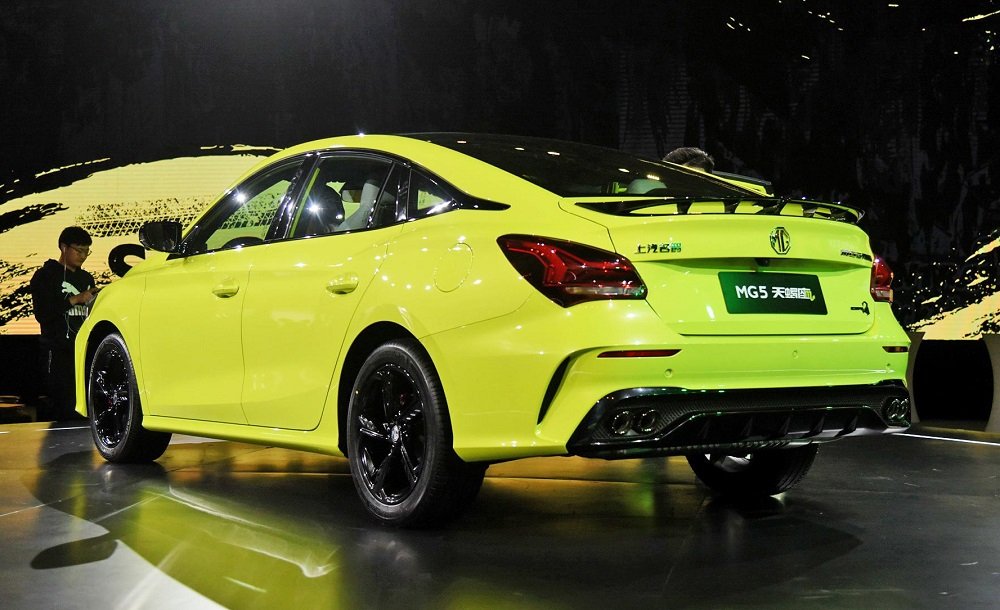 MG5 Scorpio 2022 được trang bị động cơ mạnh hơn bản thường