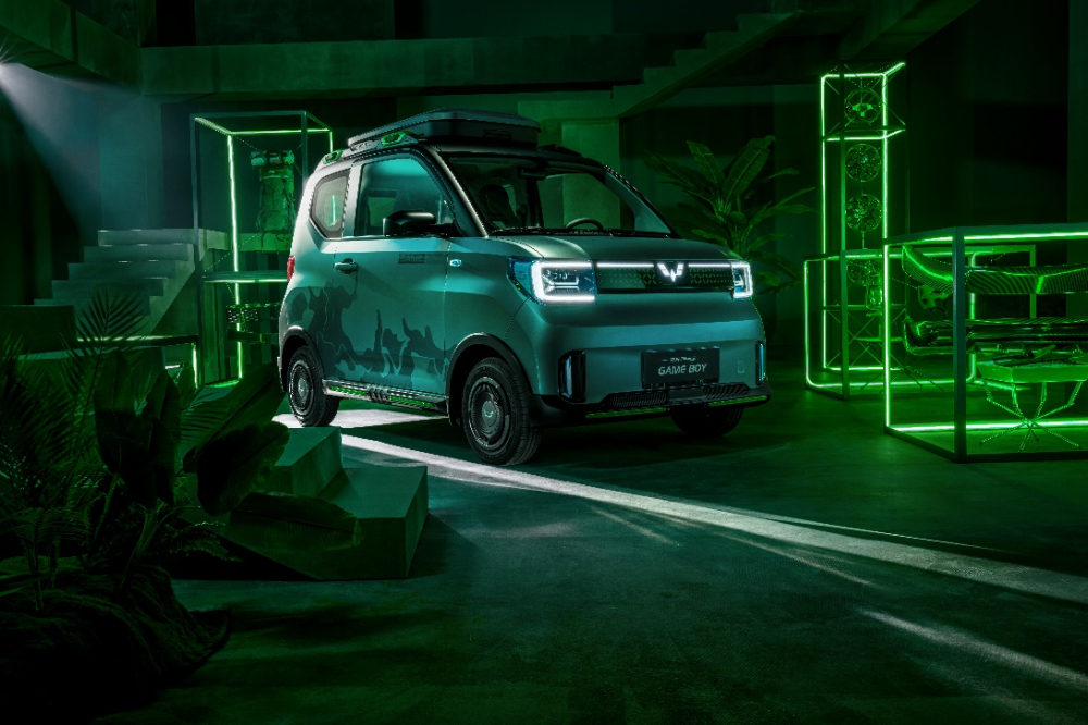 Wuling Hongguang Mini EV Gameboy được bổ sung nhiều chi tiết ngoại thất mới