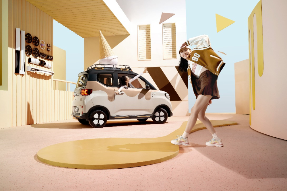 Wuling Hongguang Mini EV Gameboy d&agrave;i rộng hơn bản thường