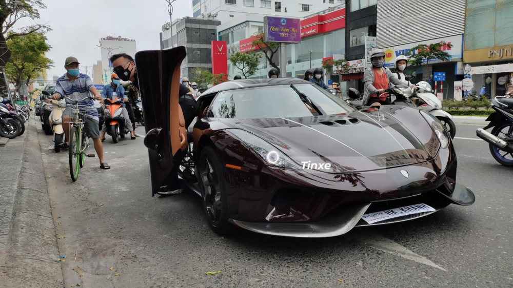 Koenigsegg Regera đang l&agrave; chiếc si&ecirc;u xe mắc nhất xuất hiện tại Việt Nam bất chấp xe mang biển số Campuchia