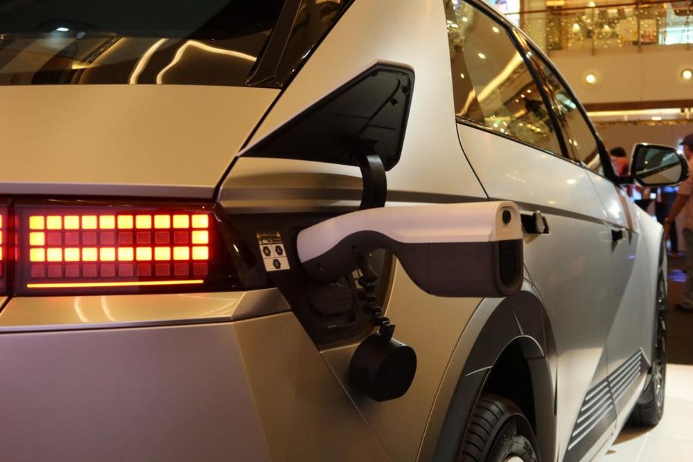 Cổng sạc pin của Hyundai Ioniq 5 2022