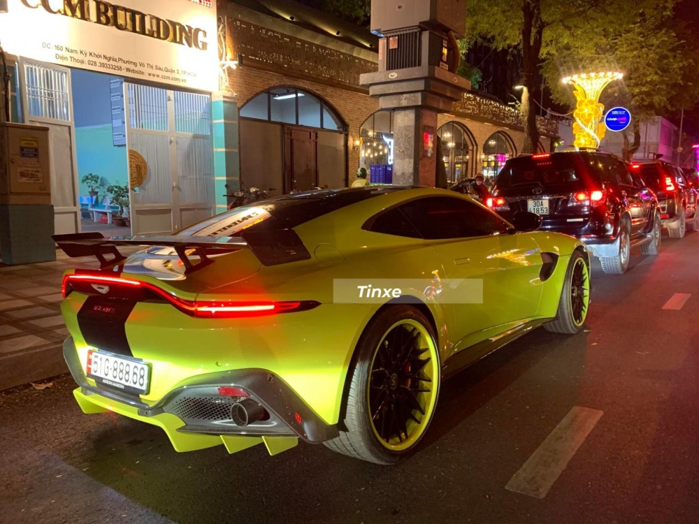 Aston Martin V8 Vantage của chủ nh&acirc;n Koenigsegg Regera độc nhất Việt Nam sở hữu biển cực đẹp