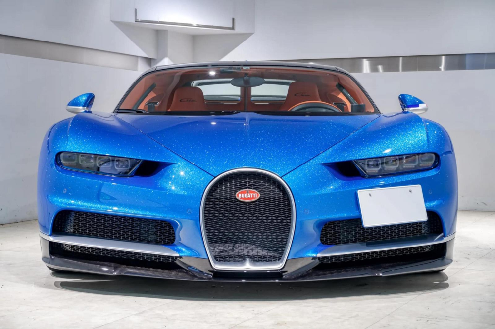 Chiếc xe Bugatti Chiron được đồn đo&aacute;n sắp về nước