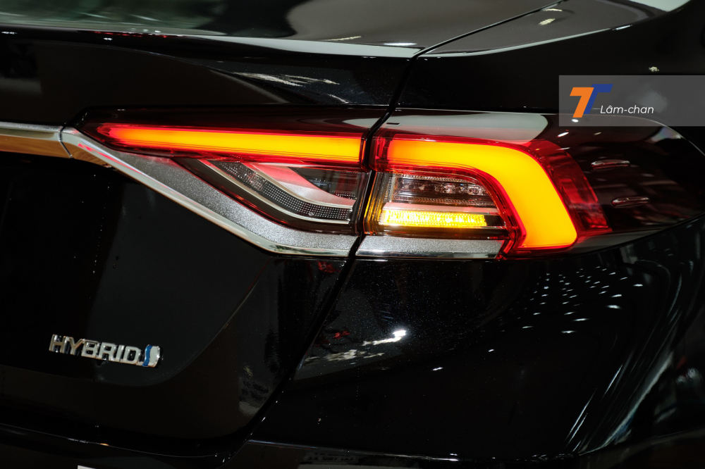 Thiết kế cụm đèn hậu của Toyota Corollla Altis 2022. Thiết kế cụm đèn hậu của Toyota Corollla Altis 2022.