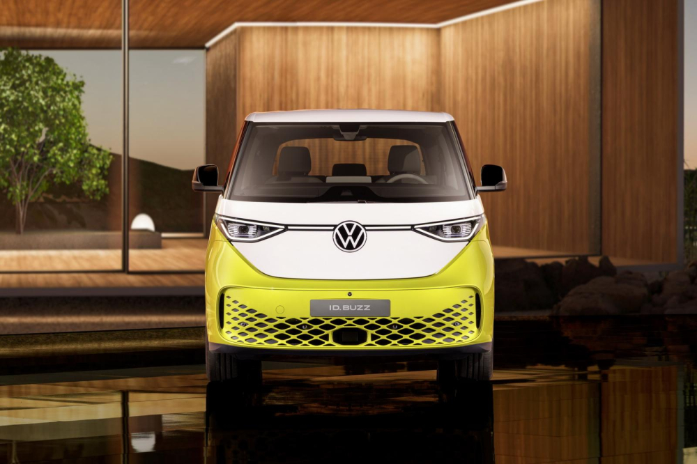 Thiết kế đầu xe của Volkswagen ID. Buzz 2022