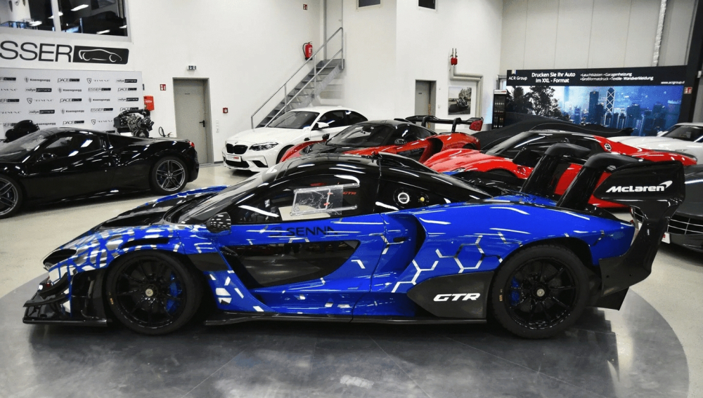 Đơn vị bán chiếc xe McLaren Senna GTR này từng chốt đơn để siêu xe giới hạn Lamborghini Aventador SVJ màu vàng về nước