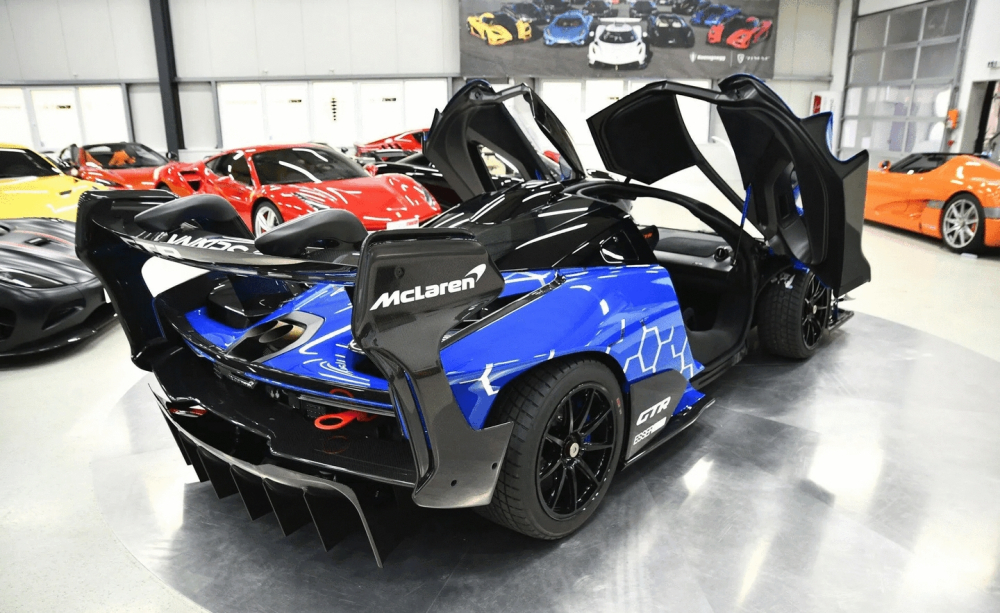 McLaren Senna GTR được cái tiến ngoại thất