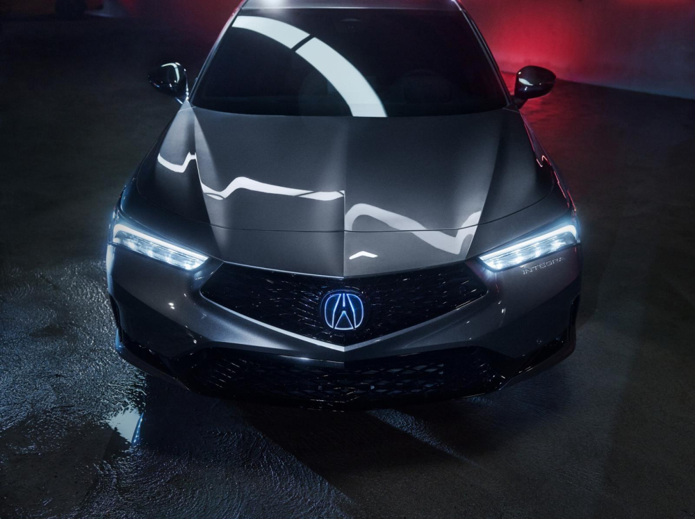 Acura Integra 2022 được trang bị nắp ca-pô dập gân thể thao