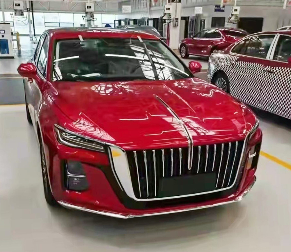 Sedan cỡ trung Hồng Kỳ H5 2022 lộ diện với thiết kế như H9 thu nhỏ