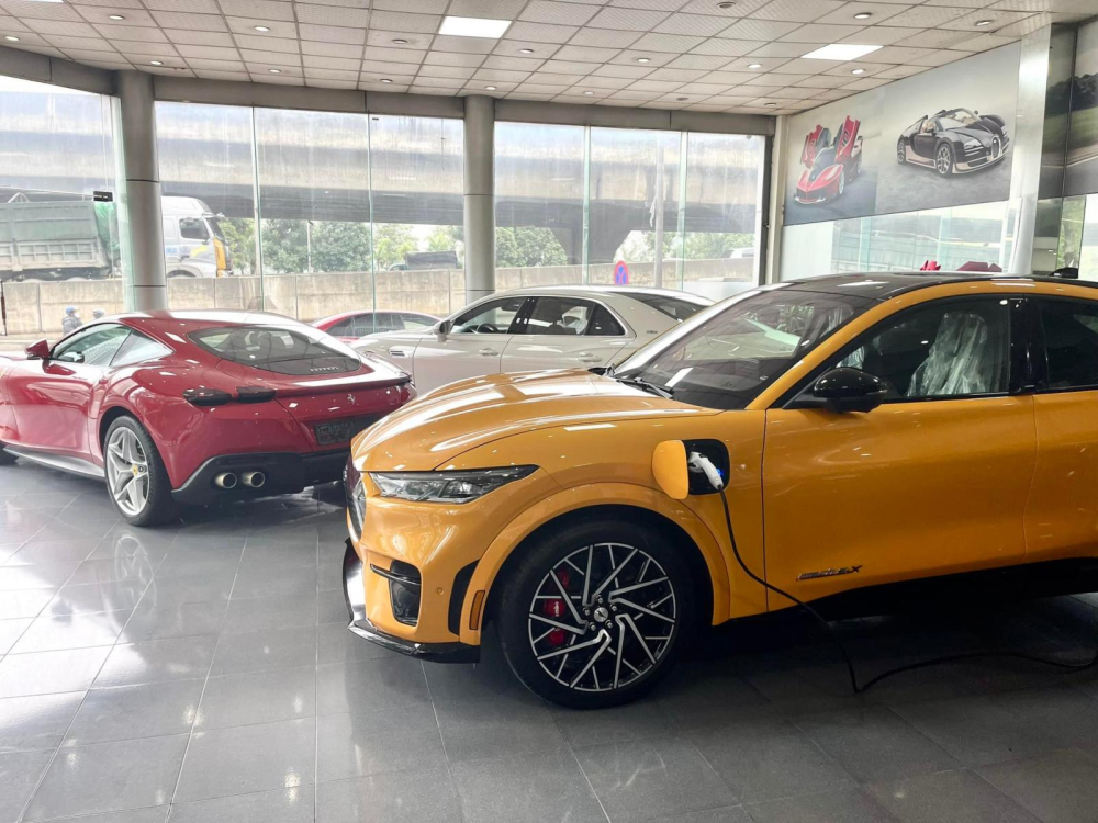 Ford Mustang Mach-E GT là chiếc xe SUV điện thuần điện