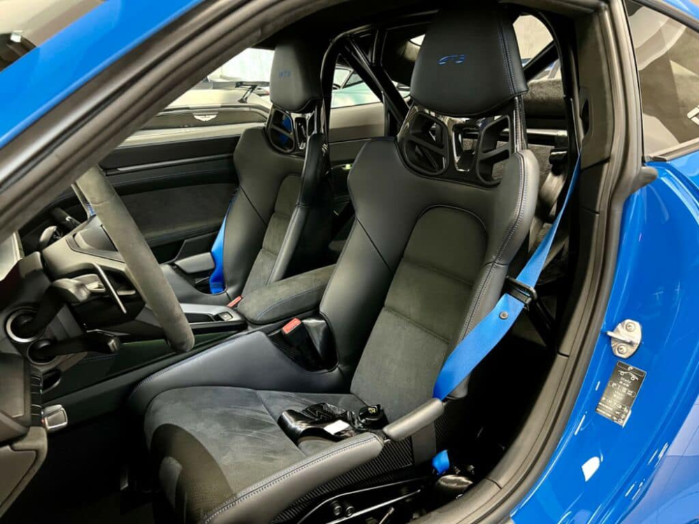 Nội thất xe Porsche 911 GT3 2022