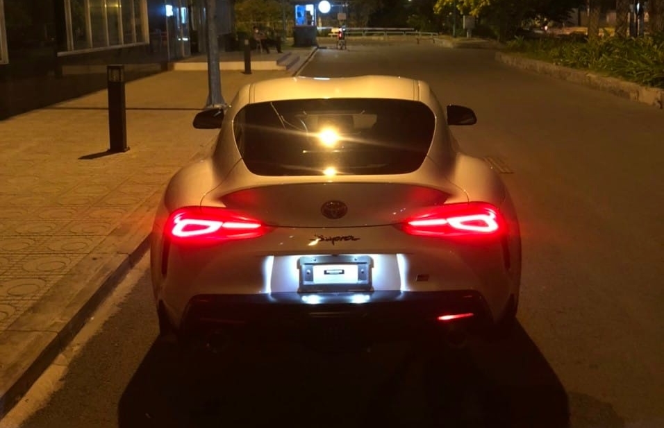 Chiếc xe thể thao Toyota GR Supra n&agrave;y thuộc thế hệ thứ 5