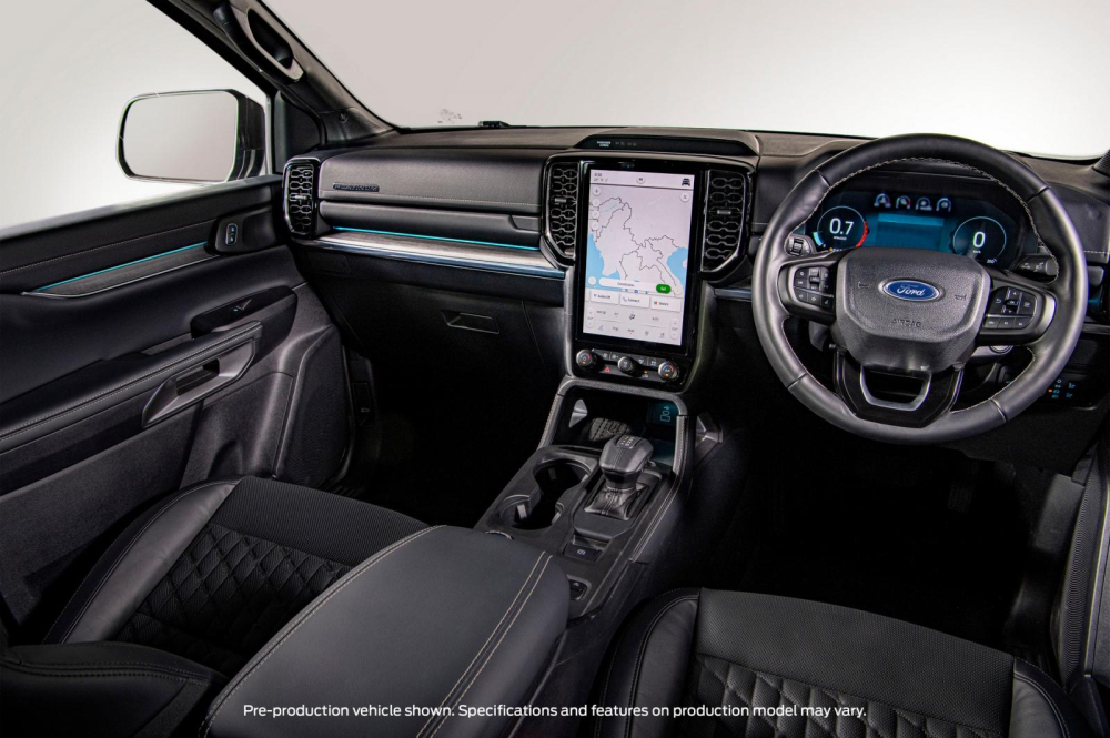 Nội thất của Ford Everest 2022 