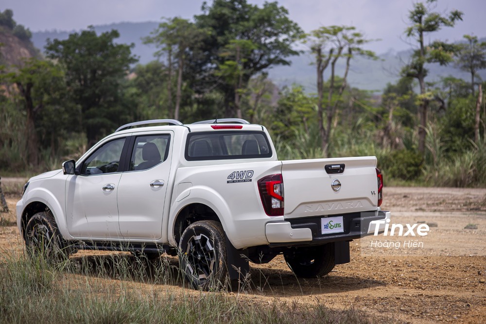 Thiết kế đằng sau của Nissan Navara