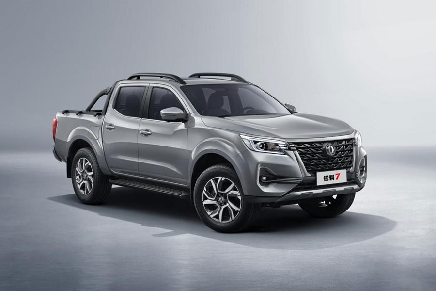 Ruiqi 7 có thiết kế đầu xe khác biệt so với Nissan Navara