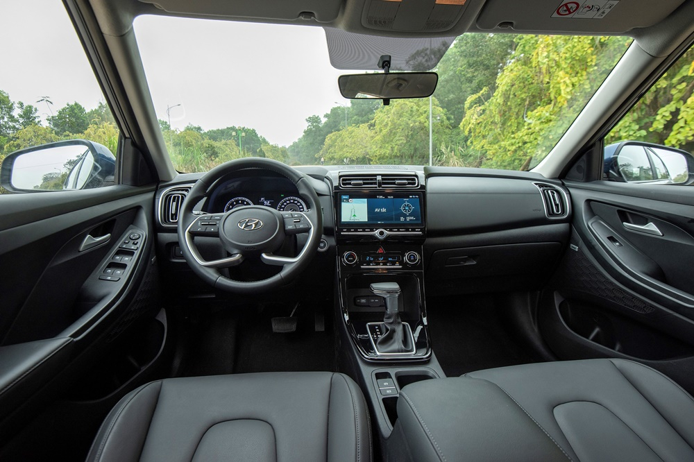 Nội thất bên trong Hyundai Creta 2022