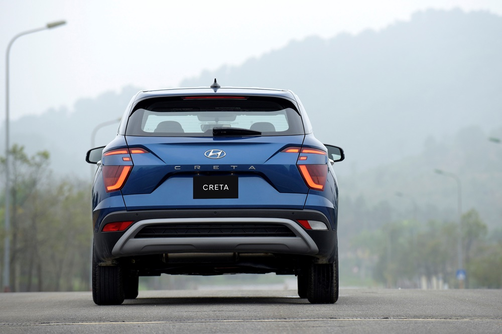 Thiết kế đằng sau của Hyundai Creta 2022