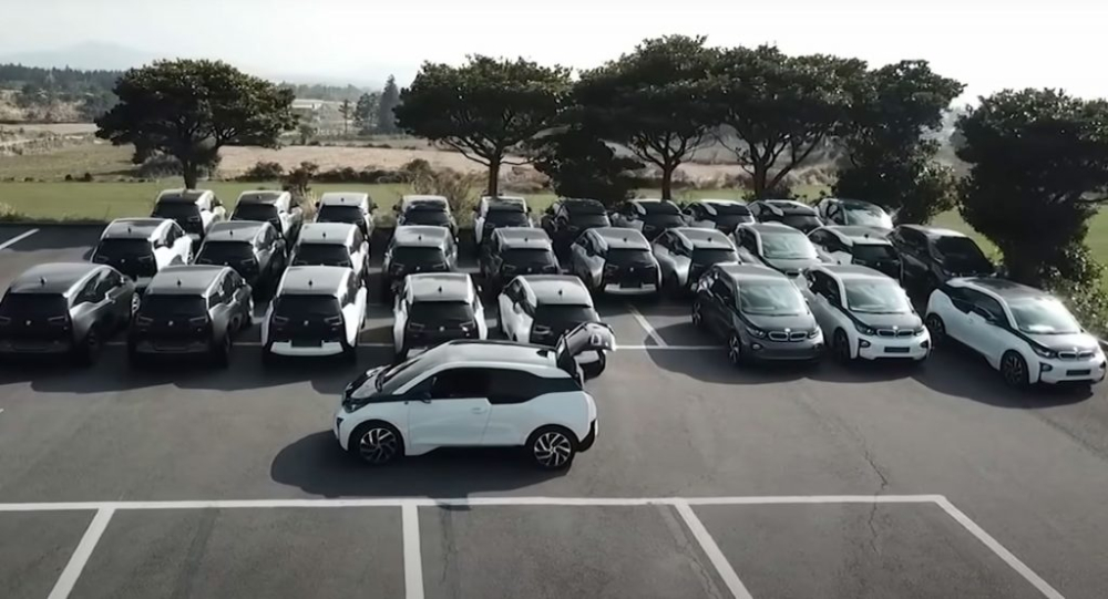 Những chiếc BMW i3 này là của một công ty cho thuê xe đã phá sản