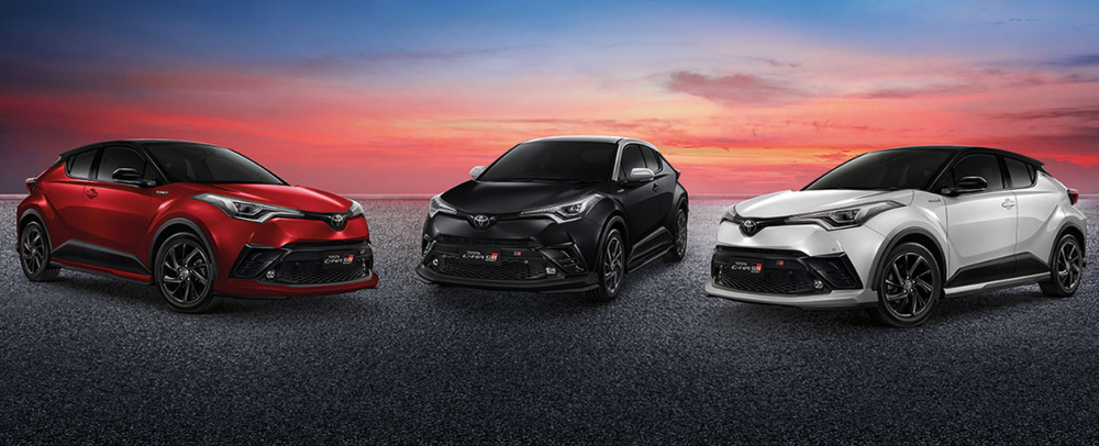 3 màu sơn ngoại thất của Toyota C-HR GR Sport 2022