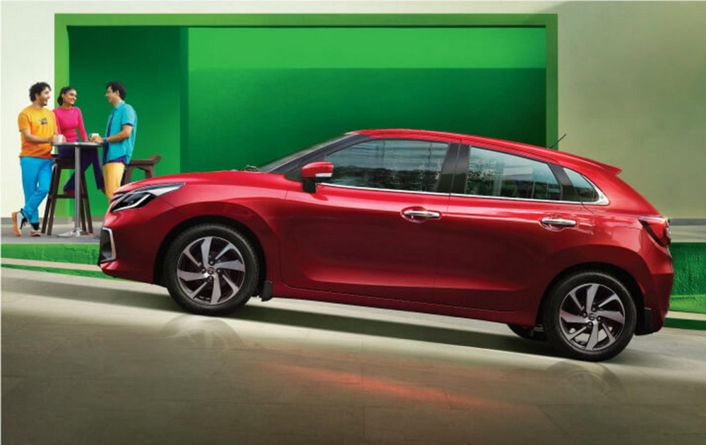 Thiết kế sườn xe của Toyota Glanza 2022