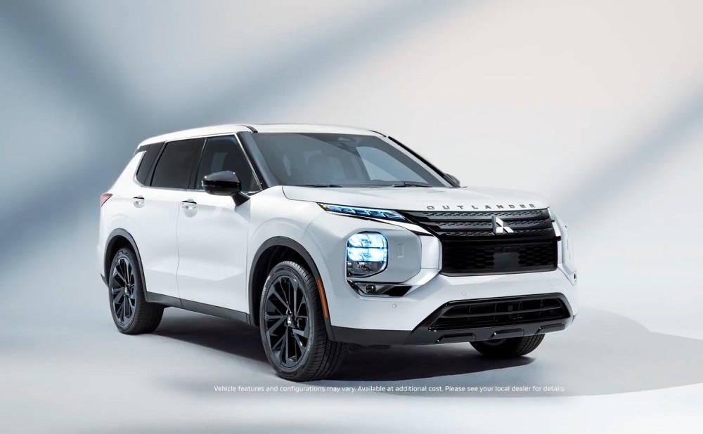 Mitsubishi Outlander Black Edition 2022 có hệ thống đèn LED hiện đại