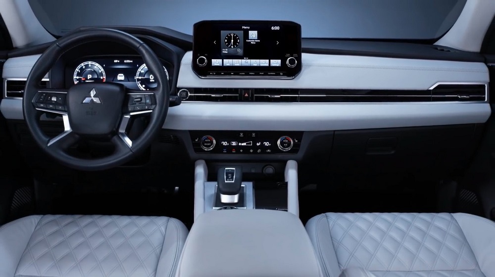 Nội thất của Mitsubishi Outlander thế hệ mới tạo cảm giác sang trọng hơn nhiều so với trước