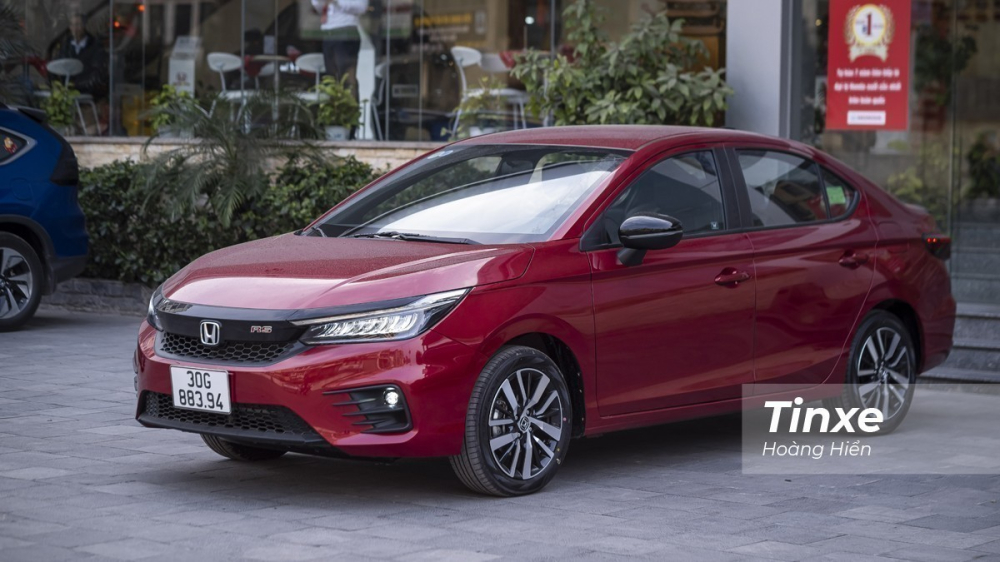 Giá bán của Honda City khởi điểm từ 529 triệu và cao nhất lên tới 599 triệu đồng.