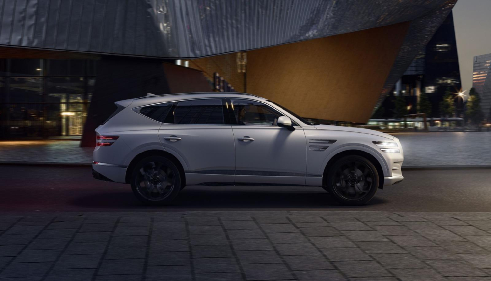 Genesis GV80 Prestige Signature 2022 c&ograve;n c&oacute; v&agrave;nh 22 inch đồ sộ