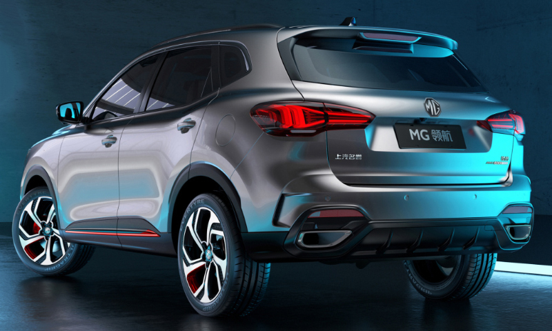 MG HS 2022 nh&igrave;n từ đằng sau