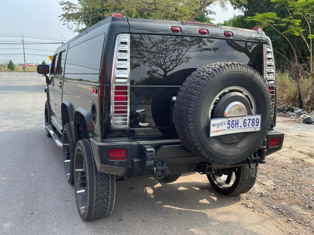 Biển số của xe Hummer H2 6x6 mới vào Việt Nam Biển số của xe Hummer H2 6x6 mới vào Việt Nam