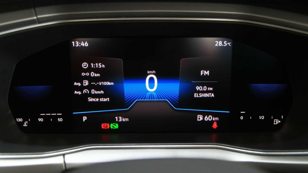 Bảng đồng hồ kỹ thuật số của Volkswagen T-Cross 2022