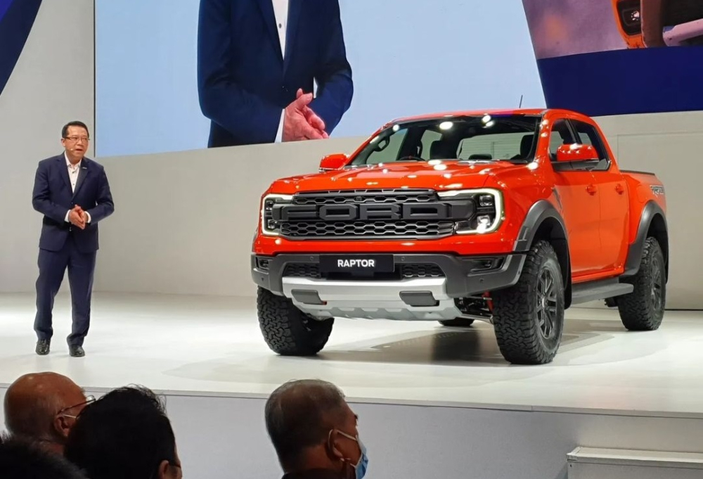 Ford Ranger Raptor 2022 được vén màn tại Thái Lan với động cơ V6 3.0L mạnh mẽ