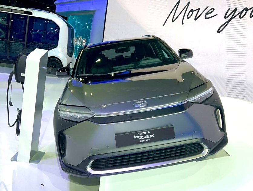 Toyota bZ4X 2022 thuộc ph&acirc;n kh&uacute;c SUV hạng D