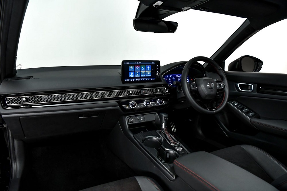 Màn hình trung tâm 9 inch của Honda Civic e:HEV 2022
