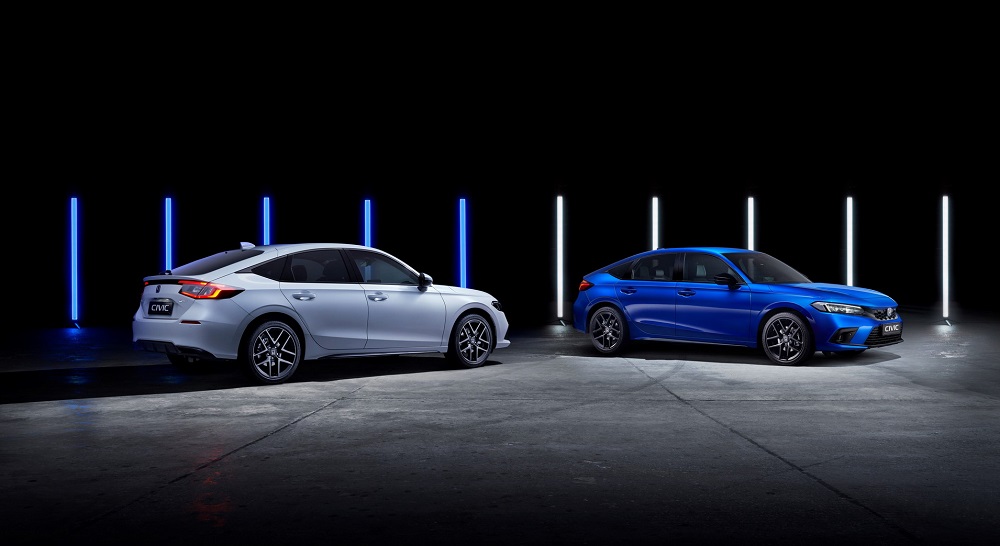 Honda Civic e:HEV Hatchback 2022 hứa hẹn sẽ tiết kiệm xăng hơn thế hệ cũ